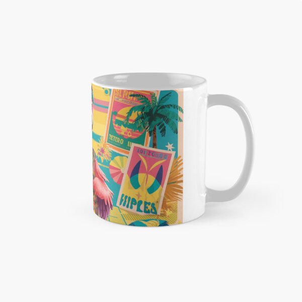Item preview, '70s Style Hippie Flamingo designed and sold by NeatThingLover.