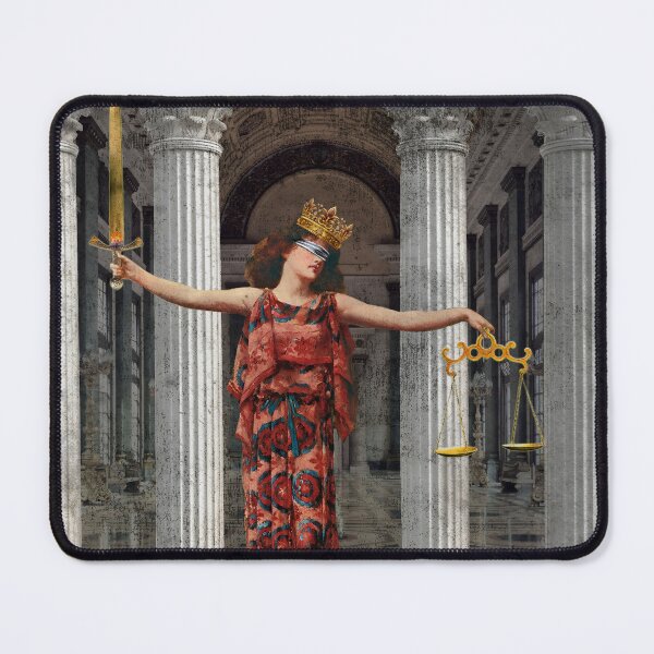 Item preview, Justice Tarot Mystical Ancient Architecture Judgment Wisdom Balance designed and sold by SoulscapeStudio.