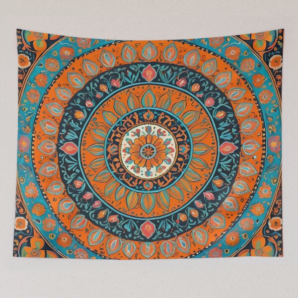 Item preview, Suzani Abundance designed and sold by SoniaSarkali.
