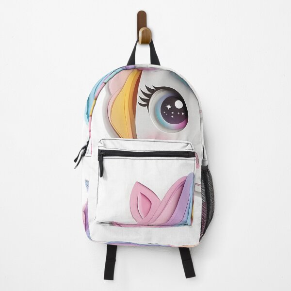 Item preview, Rainbow Unicorn Head 3D - Perfect for Kids' Rooms designed and sold by Creet-Design.