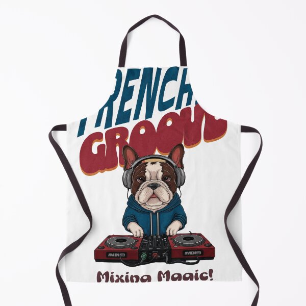 Item preview, DJ French Bulldog Frenchie DJ designed and sold by KRTstudio.