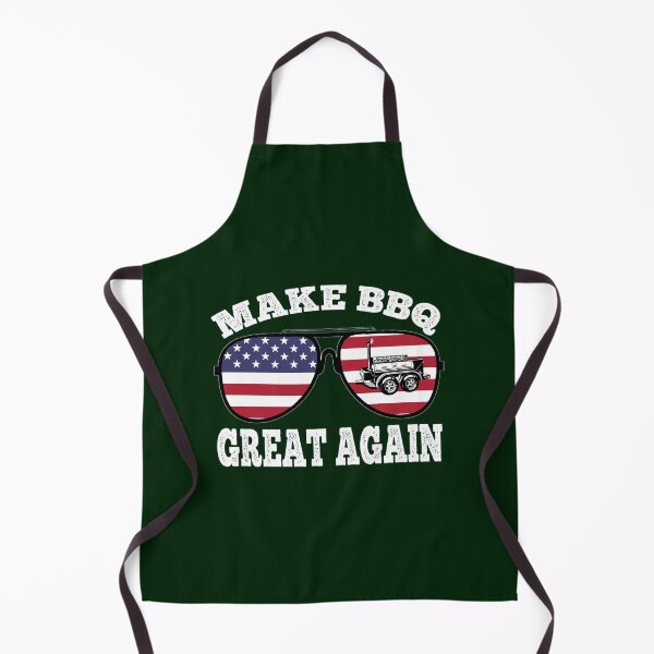Item preview, Funny BBQ 4th July - Making BBQ Great Again - Offset Smoker Active designed and sold by vellasipes.