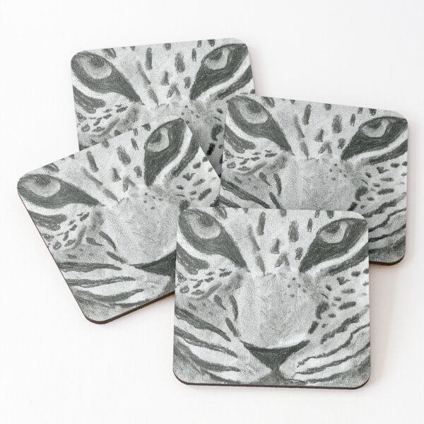 Item preview, Charcoal drawing Jaguar designed and sold by Sonderblume.