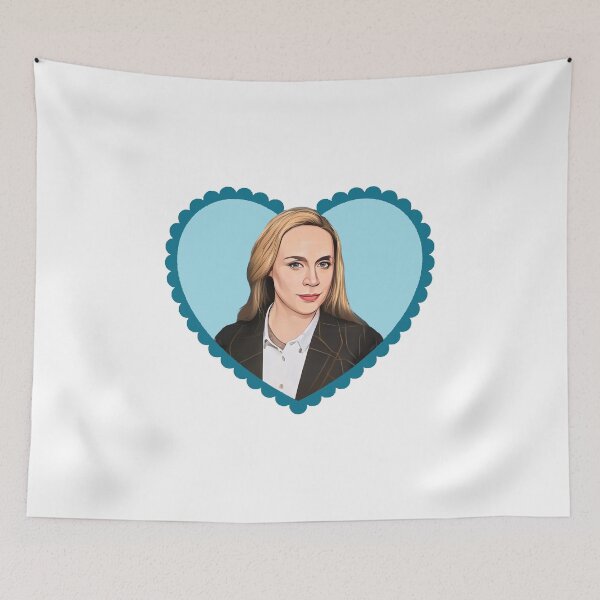 Item preview, Gwendoline Christie Love Heart  designed and sold by baranskini.