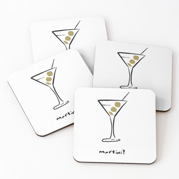 Item preview, Dirty martini poster designed and sold by Emma Politte.