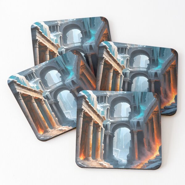 Item preview, Fuego y hielo 24 designed and sold by deep-sea-birds.