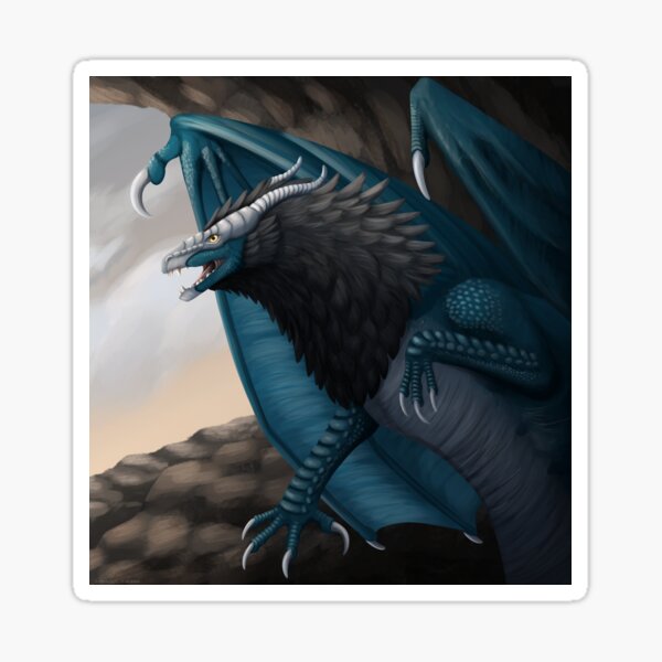 Item preview, Dragon Guarding its cave designed and sold by DragonArtist15.