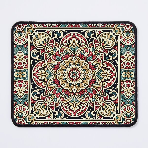 Item preview, Seamless Persian Floral Repeating Tile Wallpaper Pattern designed and sold by ZeptepiPatterns.