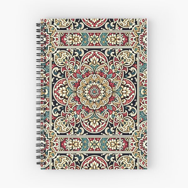 Item preview, Seamless Persian Floral Repeating Tile Wallpaper Pattern designed and sold by ZeptepiPatterns.