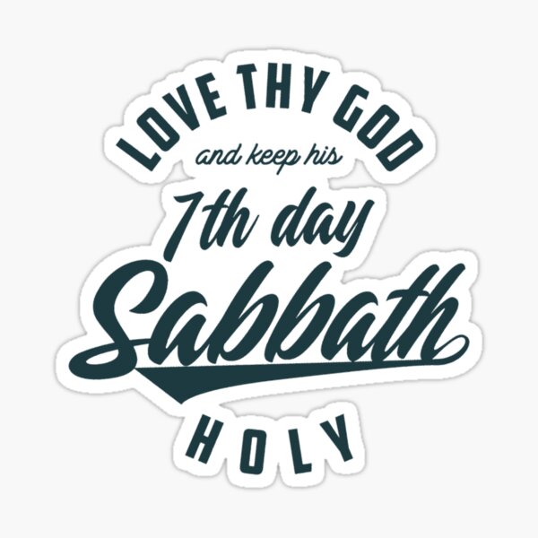 Item preview, Keep His 7th Day Sabbath Holy - Christian Apparel Active  designed and sold by DowLaura.