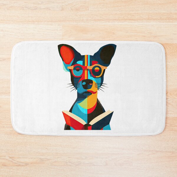 Item preview, Sticker T-shirt Design: Reading Dog designed and sold by ForeverPrintsOK.
