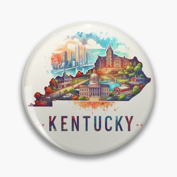 Item preview, KENTUCKY United States of America, artistic shape designed and sold by Margival.