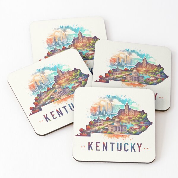 Item preview, KENTUCKY United States of America, artistic shape designed and sold by Margival.