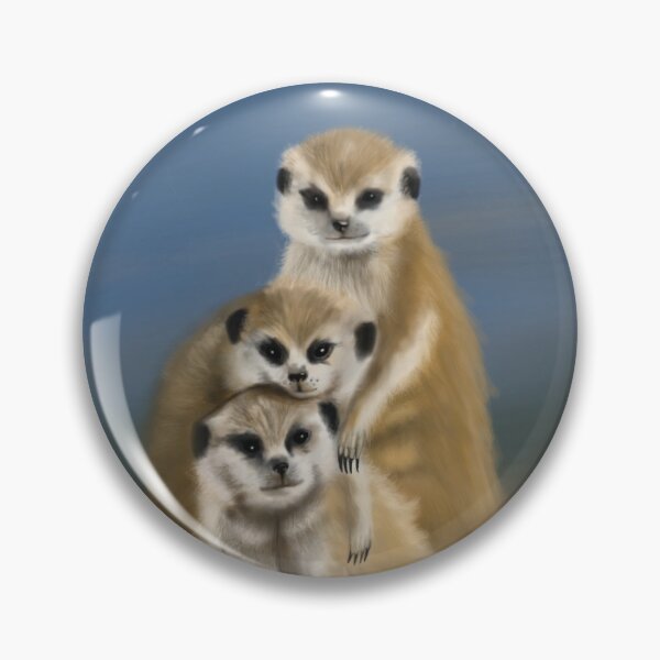 Item preview, Three meerkats designed and sold by SilverDragon93.