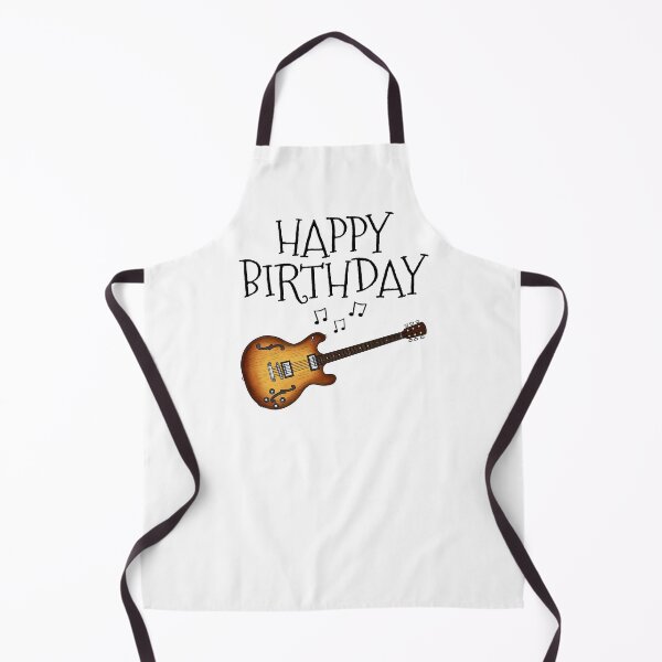 Item preview, Jazz Guitar Happy Birthday Electric Guitarist Musician designed and sold by doodlerob.