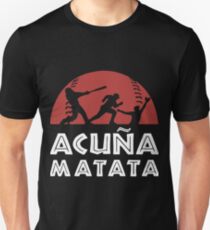 acuna matata baseball t-shirts Unisex T-Shirt