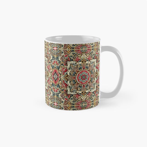 Item preview, Seamless Persian Floral Repeating Tile Wallpaper Pattern designed and sold by ZeptepiPatterns.