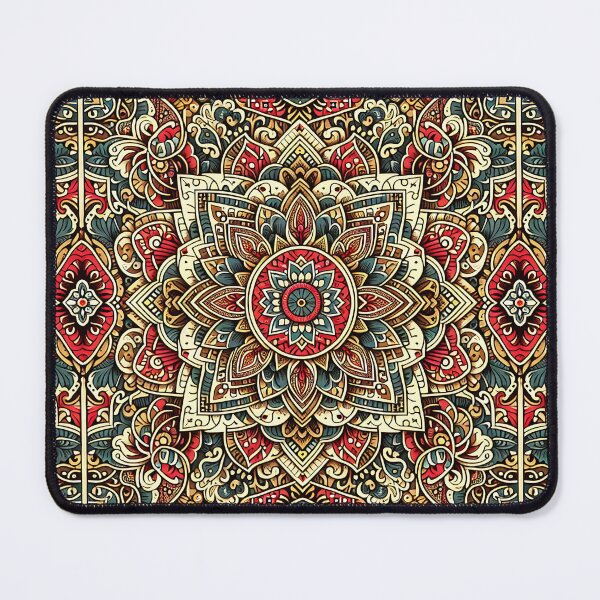 Item preview, Seamless Persian Floral Repeating Tile Wallpaper Pattern designed and sold by ZeptepiPatterns.