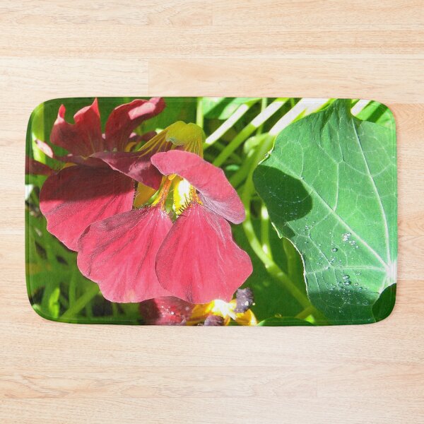 Item preview, Darkred Nasturtium designed and sold by hajarsdeco.
