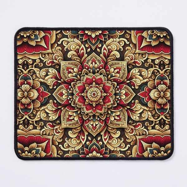 Item preview, Seamless Persian Floral Repeating Tile Wallpaper Pattern designed and sold by ZeptepiPatterns.