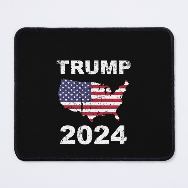 Item preview, Re-elect President Donald Trump 45 47 45th 47th USA Distressed designed and sold by Draculaura2009.