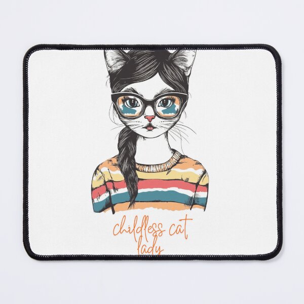 Item preview, Childless cat lady designed and sold by Foreververypoor.