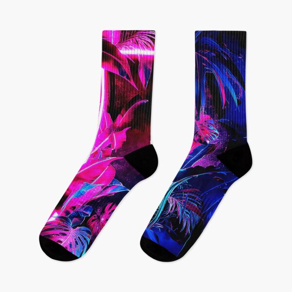 Item preview, Neon Jungle - Pink, Blue designed and sold by Exodoi.