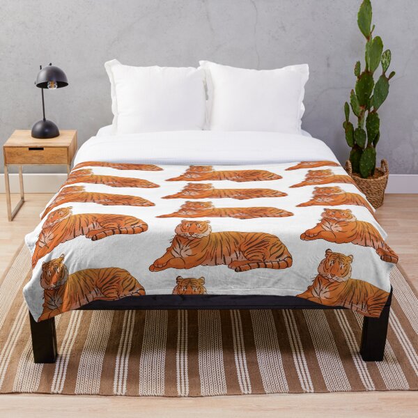 Item preview, Cute Cartoon Tiger Art designed and sold by Asutip.