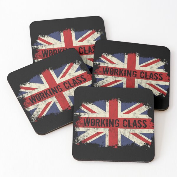 Item preview, Working Class Union Jack British Flag distressed, aged, worn look designed and sold by peterpaz.