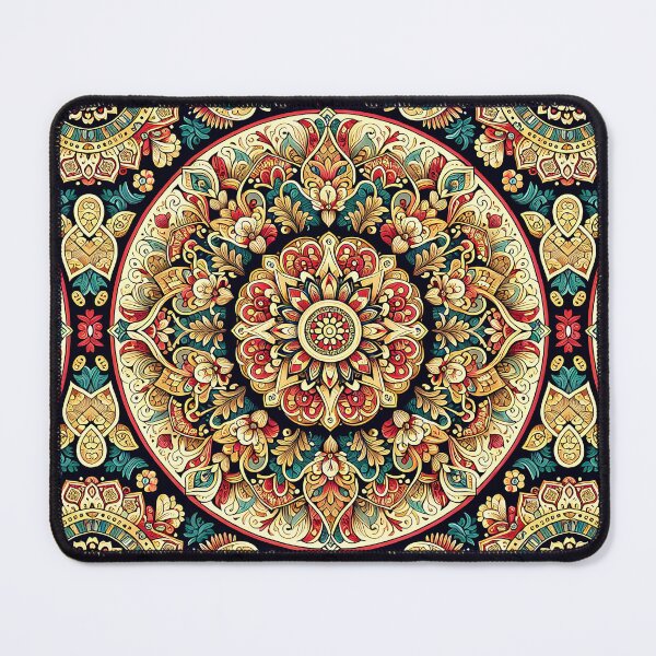 Item preview, Seamless Persian Floral Repeating Tile Wallpaper Pattern designed and sold by ZeptepiPatterns.