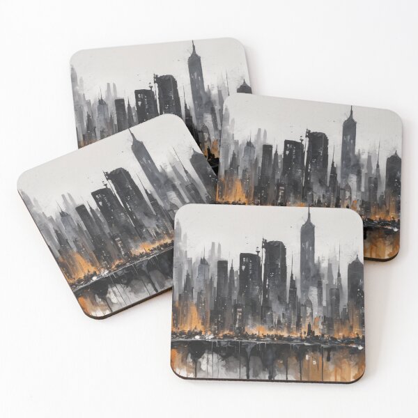 Item preview, City Abstract designed and sold by SkaryoDrawn.