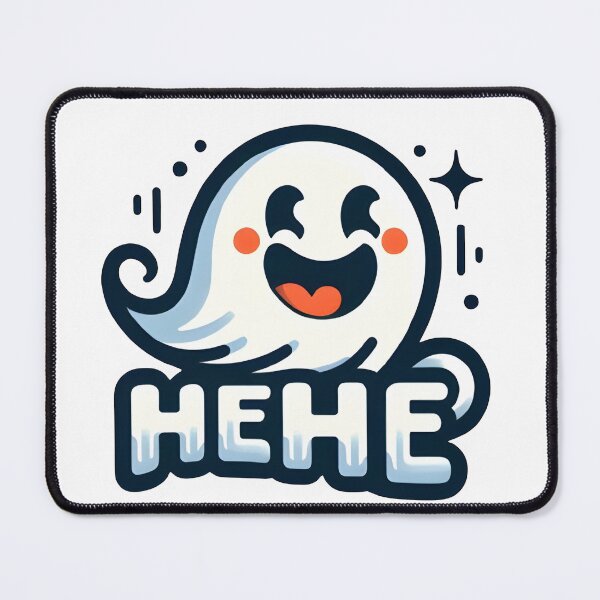 Item preview, Playful Ghost: HeHe Haunt designed and sold by Kuriofy.