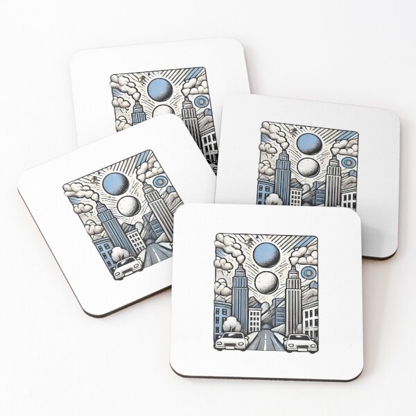 Item preview, Surreal Cityscape designed and sold by BillyD-Art.