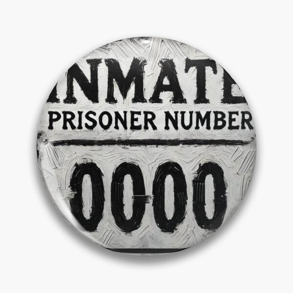 Item preview, Custom Retro Prisoner Number Halloween | Unique Spooky Decor | Inmate Number Decor | Halloween Prisoner | Prison Number Decor designed and sold by LoliDesignShop.