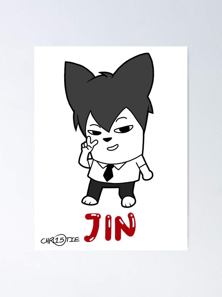 BTS - Jin Hiphop Monster | Poster