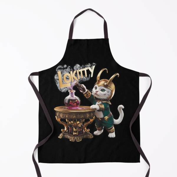 Item preview, I am LOKITTY of Asgard, I am burdened with glorious purpose. Chaos Cat God Kitten Superhero Feline Fan Art by Badass Bazaar designed and sold by BadassBazaar.