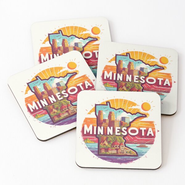 Item preview, MINNESOTA United States of America, artistic shape designed and sold by Margival.