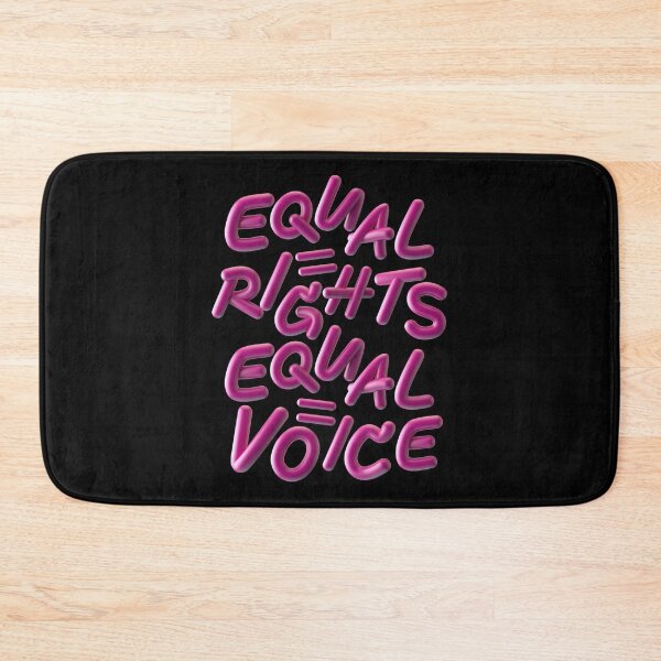Item preview, Feminism Equal Rights Equal Voice Feminist designed and sold by Easyas.