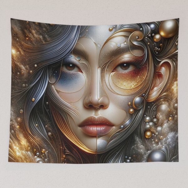 Item preview, Surreal Elegance of Cosmic Tapestry designed and sold by Pierre Beaulnes.