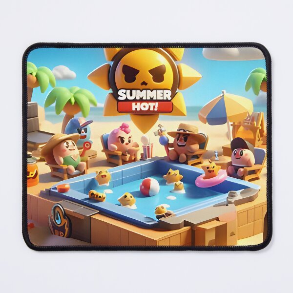Item preview, Brawl Stars Game Summer Hot in Pool Fun! designed and sold by HAYKA PRIME SHOP MARKET PLACE.