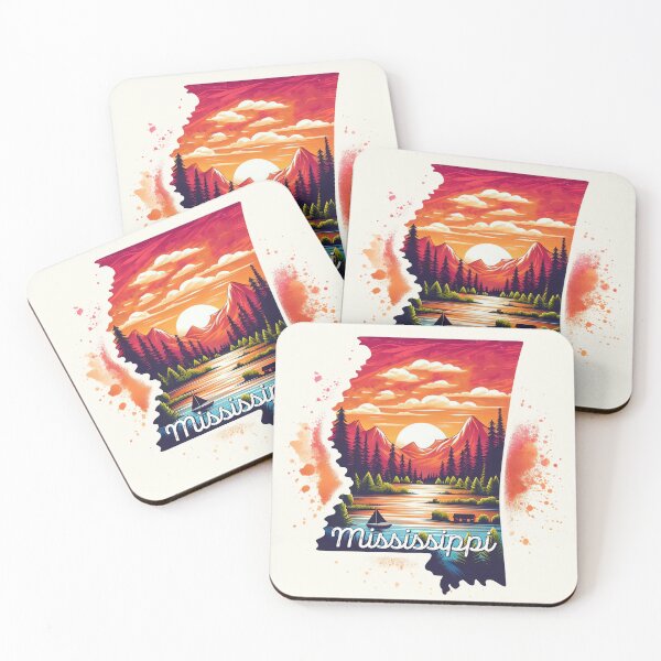 Item preview, MISSISSIPPI United States of America, artistic shape designed and sold by Margival.