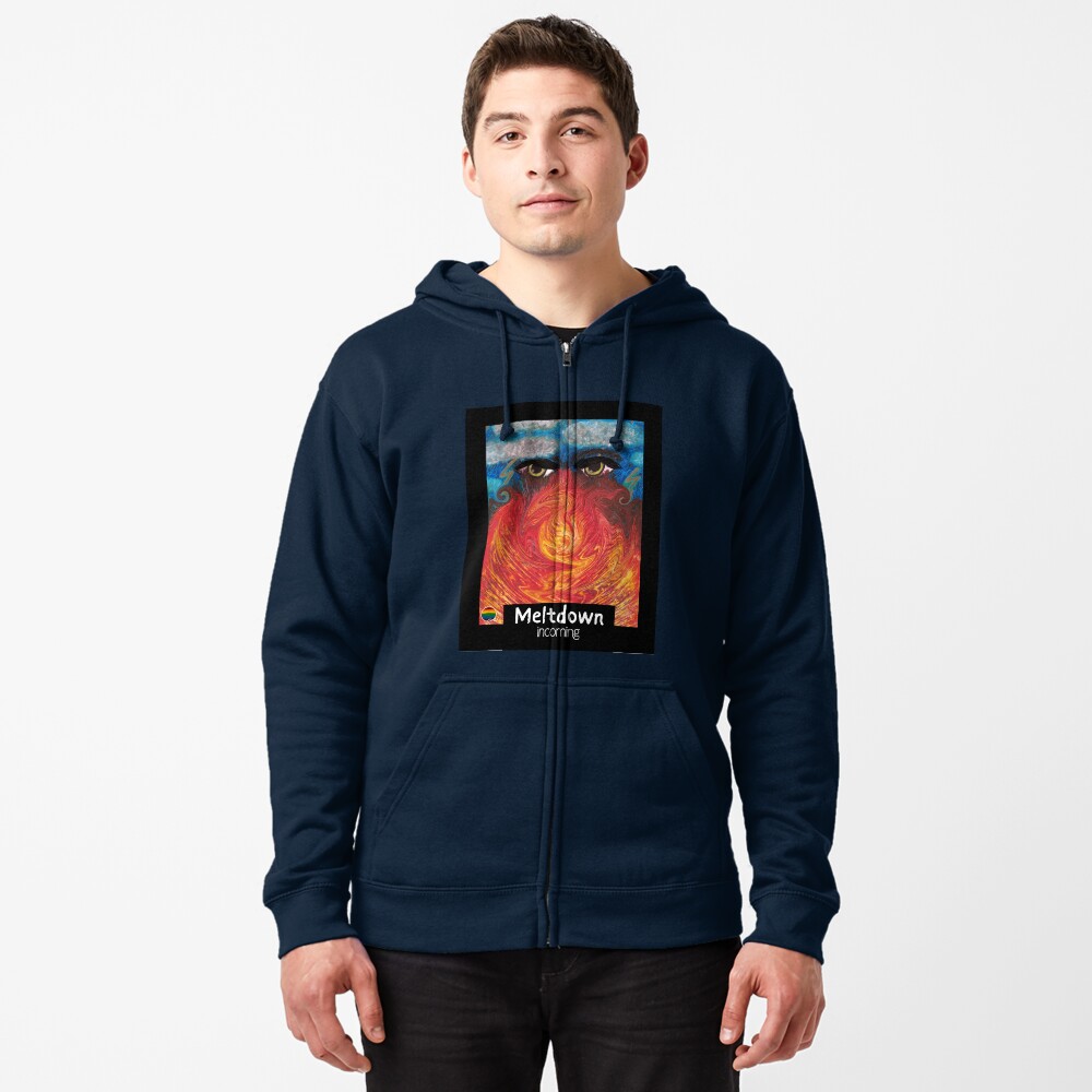Item preview, Zipped Hoodie designed and sold by adzik.