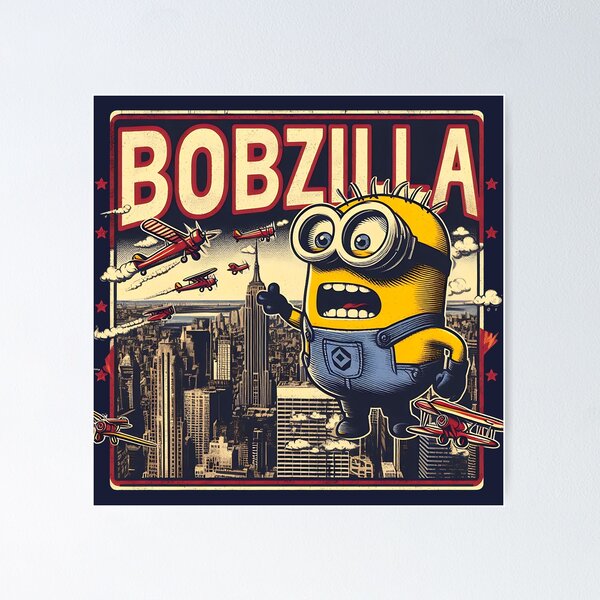 Item preview, BOBZILLA (hand over the bananas) designed and sold by JoeAndGaryArt.