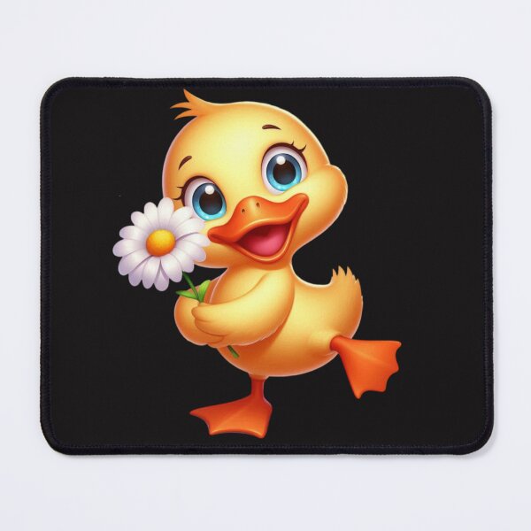 Item preview, Cute duck with daisy! designed and sold by fribabywonder.
