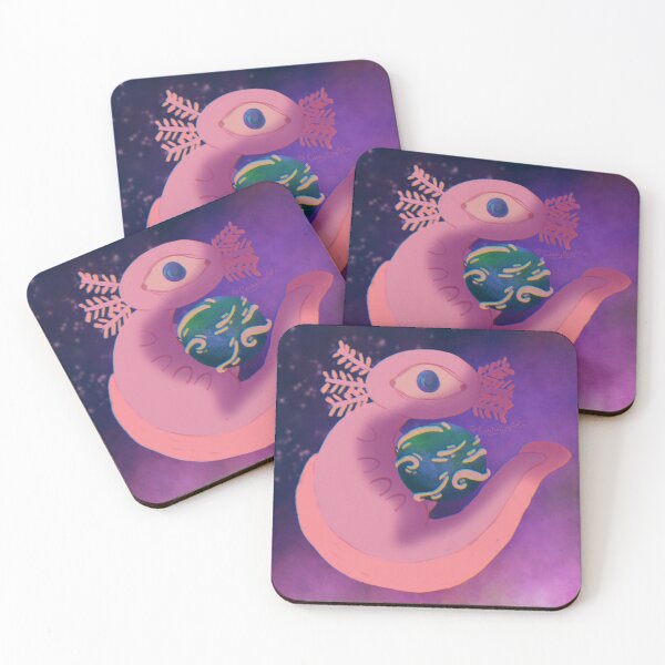 Item preview, The Great Sky Axolotl designed and sold by cadybug.