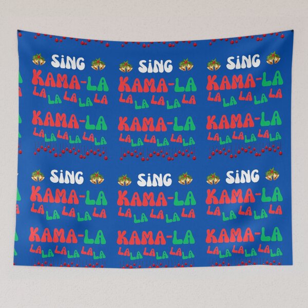 Item preview, Kamala Harris Christmas Song (Deck The Halls) designed and sold by RobbiesMusic.