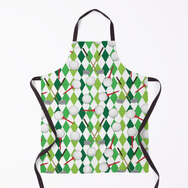 Item preview, Golf Player Argyle Pattern designed and sold by CreativeTwins.