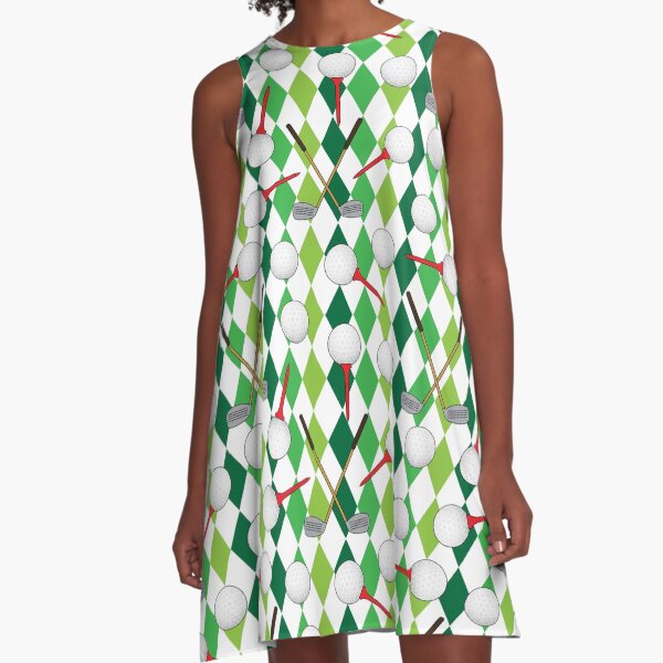 Aperçu de l'œuvre Modèle Argyle de joueur de golf créée et vendue par CreativeTwins.