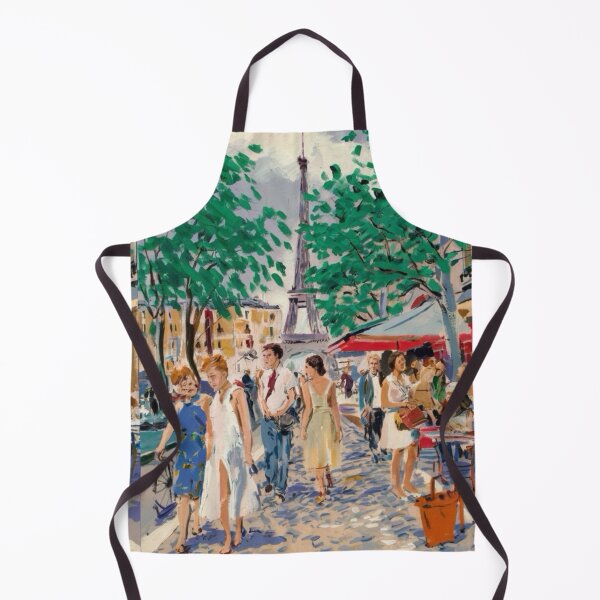 Item preview, Eiffel Café Stroll: Vibrant Paris Summer Street Scene | Art By Carraann  designed and sold by CARRAANN.