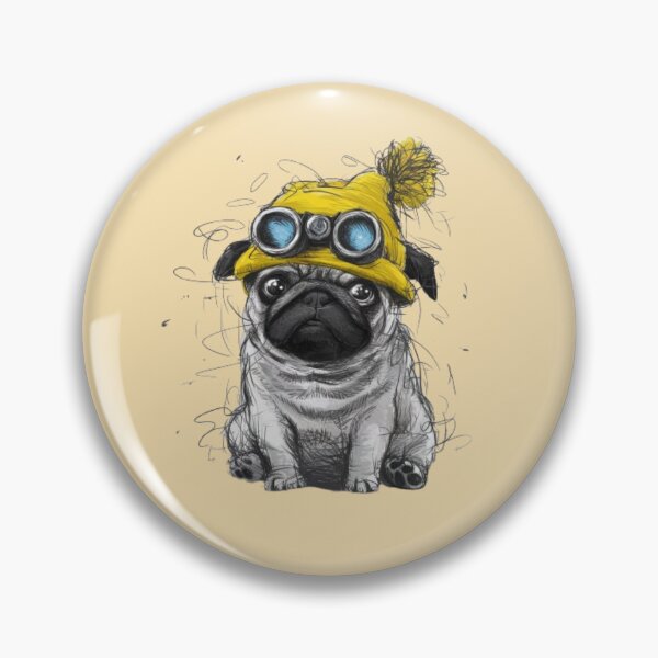 Item preview, Tiny pug designed and sold by 123ks.